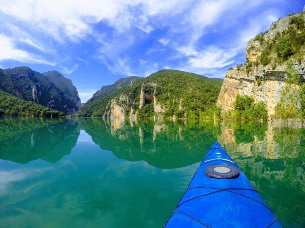 Alberg de Talarn Tremp Bagian luar foto